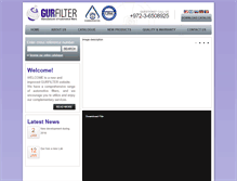 Tablet Screenshot of gurfilter.com